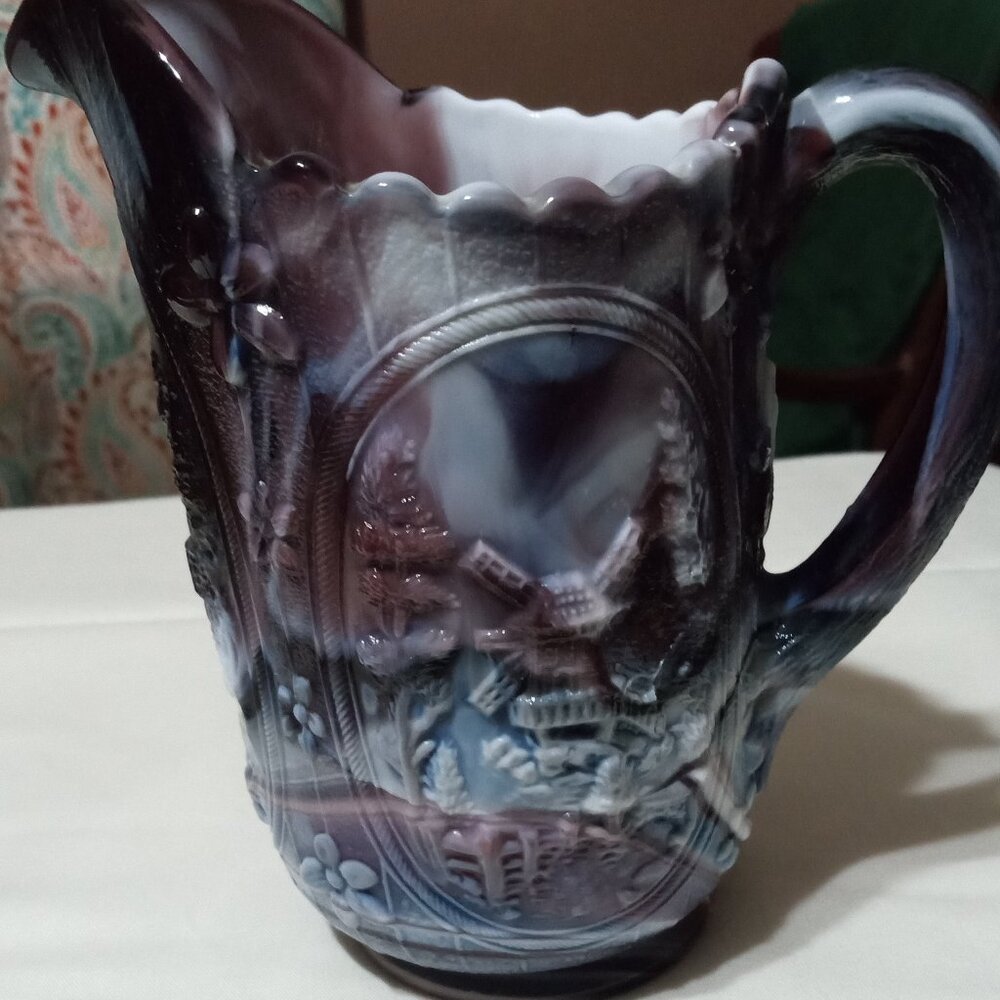 Vintage Imperial Glass Milk Pitcher